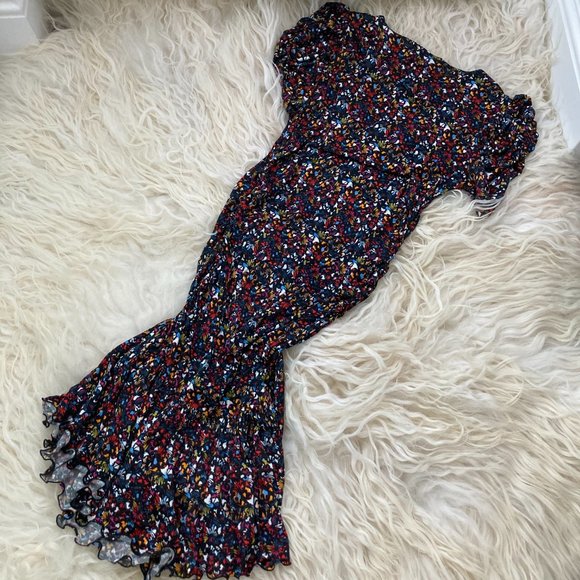 Tanya Taylor Effie Printed Jersey Dress - Picture 10 of 12